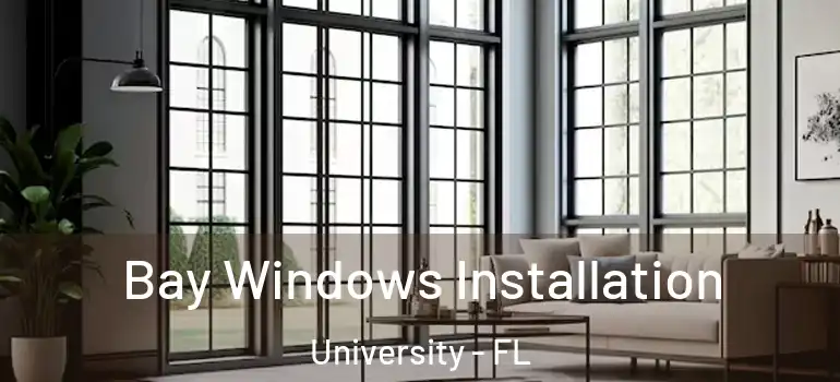  Bay Windows Installation University - FL
