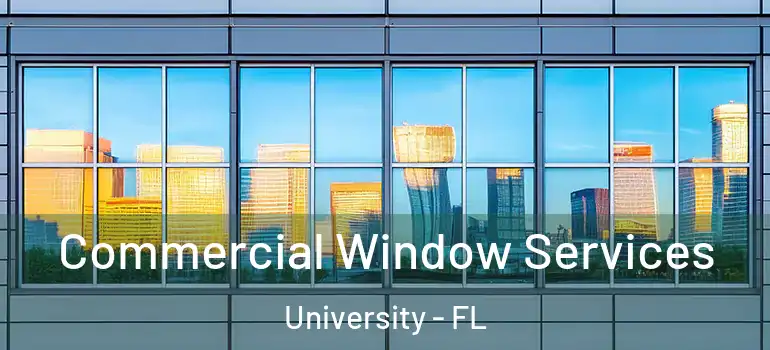  Commercial Window Services University - FL