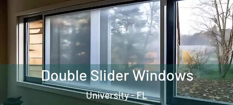  Double Slider Windows University - FL