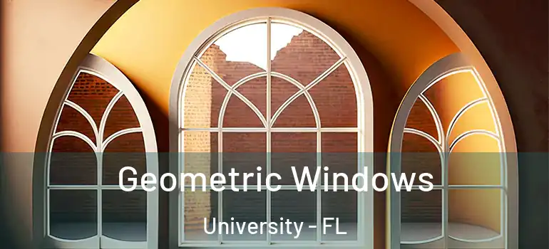  Geometric Windows University - FL