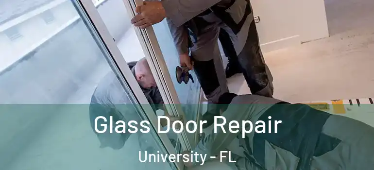  Glass Door Repair University - FL