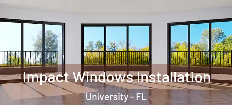  Impact Windows Installation University - FL