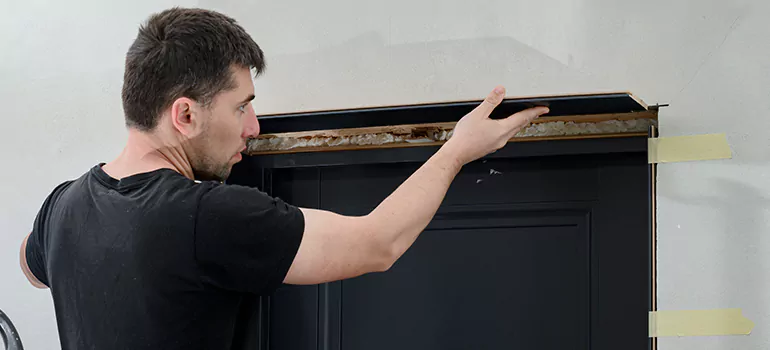 Wood Door Hole Repair in University, FL