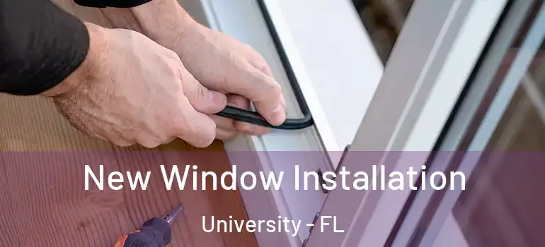  New Window Installation University - FL