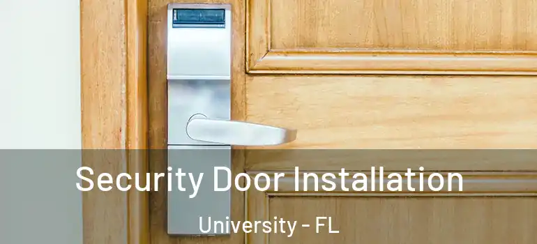  Security Door Installation University - FL