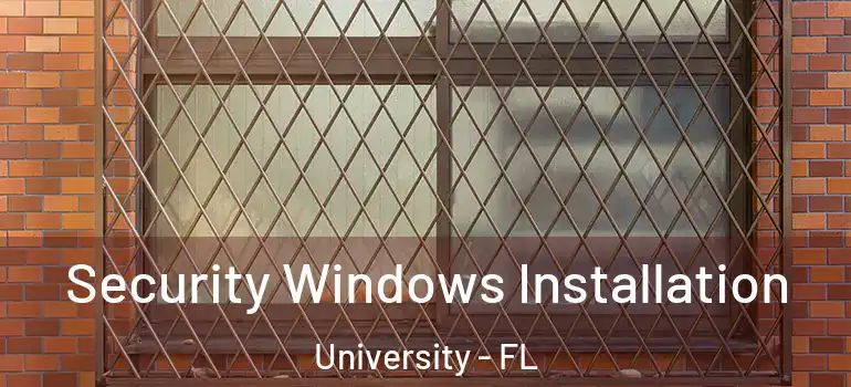  Security Windows Installation University - FL
