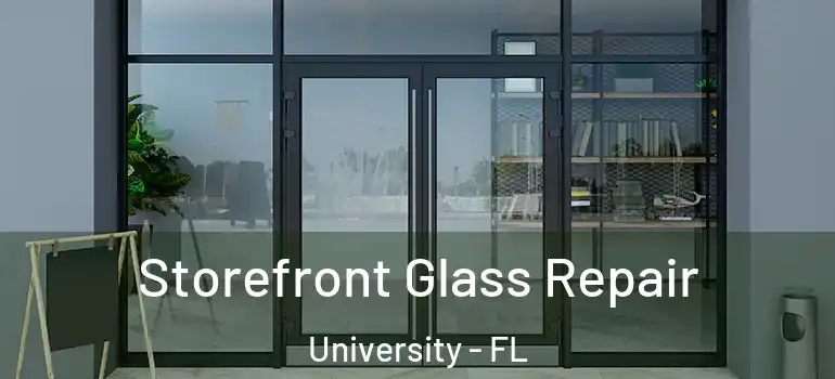  Storefront Glass Repair University - FL